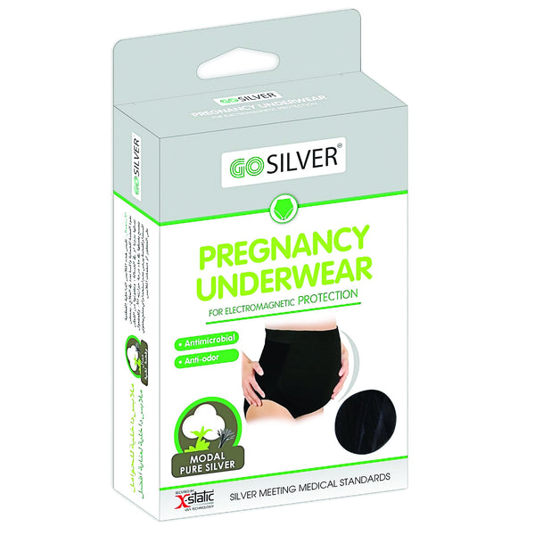 Go Silver-Pregnant Underwear Black-BEAUTY ON WHEELS