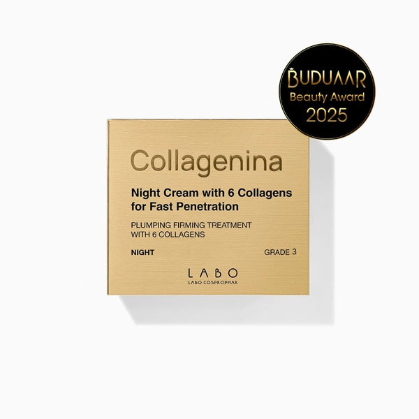 Labo Collagenina Grade 3 Night Cream, Plumping & Firming Treatment 50ml