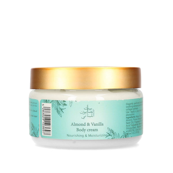 Bayt Al Saboun-Almond & Vanilla Body Cream 300G Online UAE | BEAUTY ON WHEELS