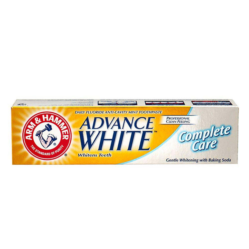 Advanced White Complete Care Toothpaste-ARM & HAMMER-UAE-BEAUTY ON WHEELS