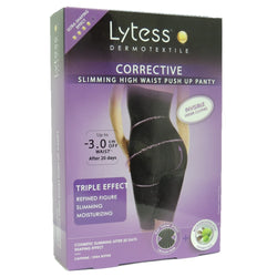 High Waist Push Up Panty Black-Lytess-UAE-BEAUTY ON WHEELS