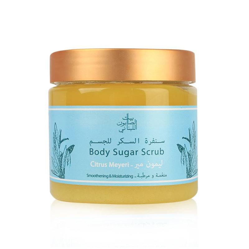 Bayt Al Saboun-Body Sugar Scrub Citrus Meyeri 500G Online UAE | BEAUTY ON WHEELS