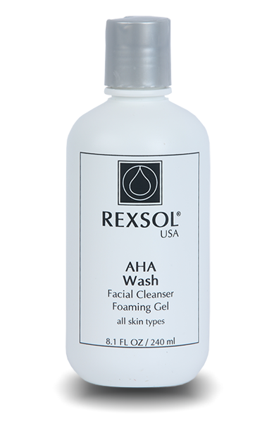 Buy Rexsol Aha Wash Facial Cleanser Foaming Gel 240 Ml Online in UAE