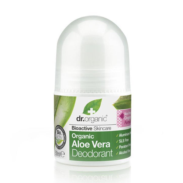 Aloe Vera Deodorant 50Ml-Dr Organic-UAE-BEAUTY ON WHEELS