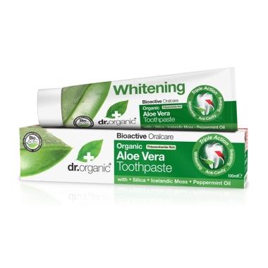 Aloe Vera Toothpaste 100ml-Dr Organic-UAE-BEAUTY ON WHEELS