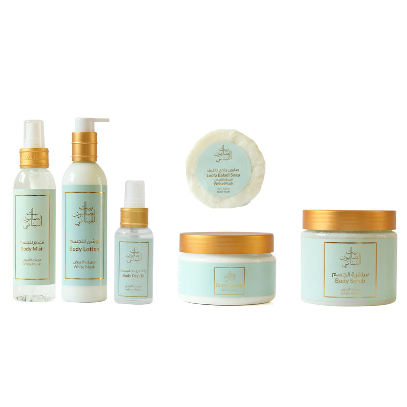 Shop Bayt Al Saboun White Musk Set Online in UAE | Beauty On Wheels