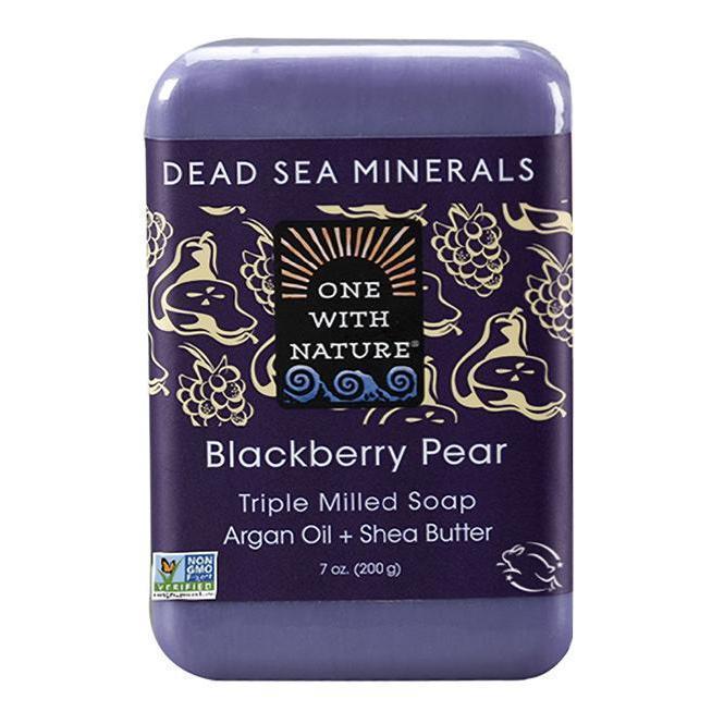 Blackberry Pear Bar Soap-One With Nature-UAE-BEAUTY ON WHEELS