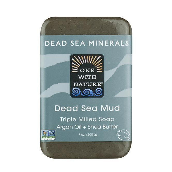 Dead Sea Mud Bar Soap-One With Nature-UAE-BEAUTY ON WHEELS