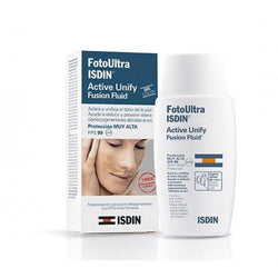 Fotoultra 100 Isdin Active Unify Fusion Fluid No Color 50Ml-ISDIN-UAE-BEAUTY ON WHEELS