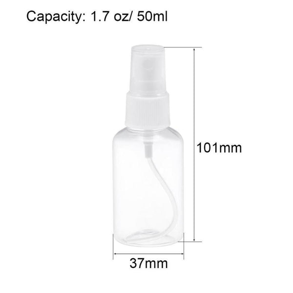 Generic-Plastic Spray Bottles 50 Ml-UAE | BEAUTY ON WHEELS