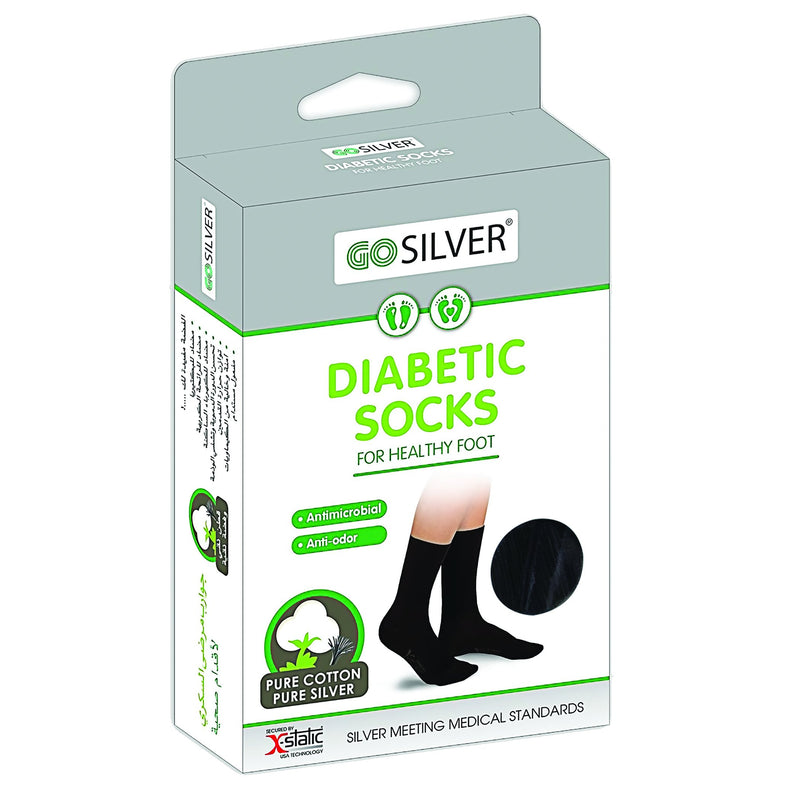 Go Silver-Diabetic Socks Brown-BEAUTY ON WHEELS