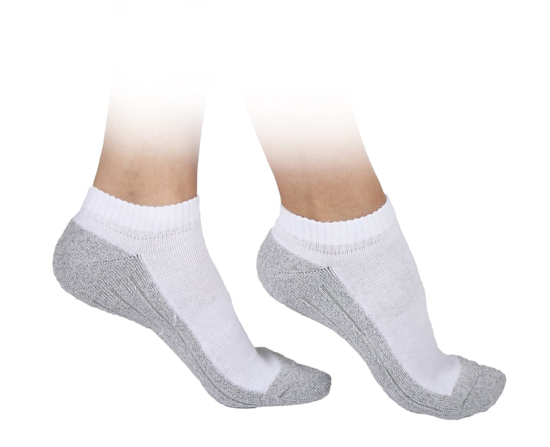 Go Silver-Sport Socks White-BEAUTY ON WHEELS