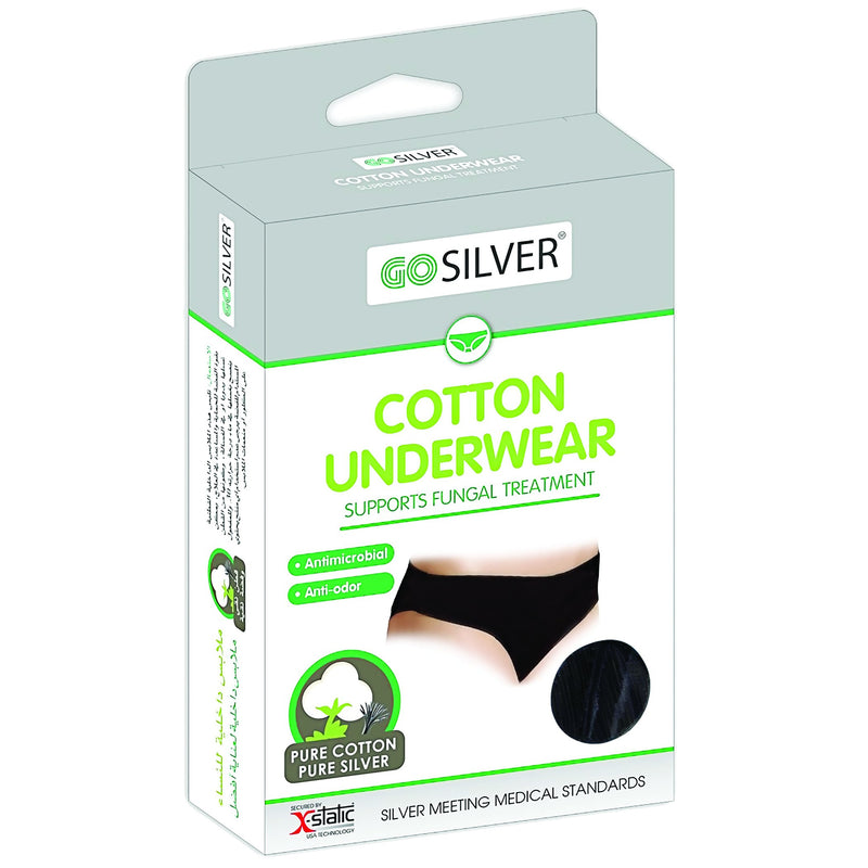 Go Silver-Women Underwear Black-BEAUTY ON WHEELS
