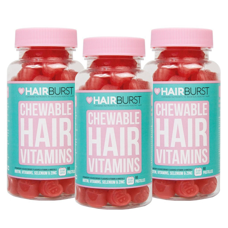 Hairburst Chewable Hair Vitamins 3 months Supply-Hairburst-UAE-BEAUTY ON WHEELS