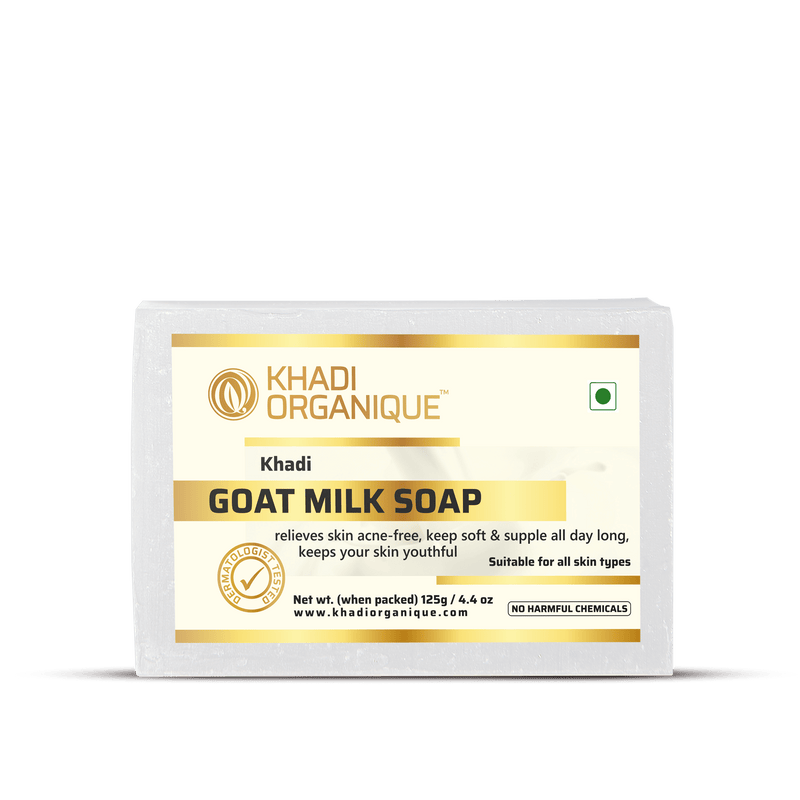 Khadi Organique-Goat Milk Soap-BEAUTY ON WHEELS