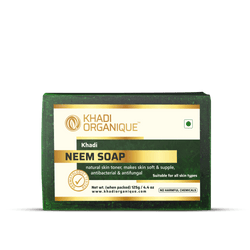 Khadi Organique-Pure Neem Soap-BEAUTY ON WHEELS