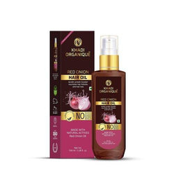 Khadi Organique-Red Onion Hair Oil-BEAUTY ON WHEELS