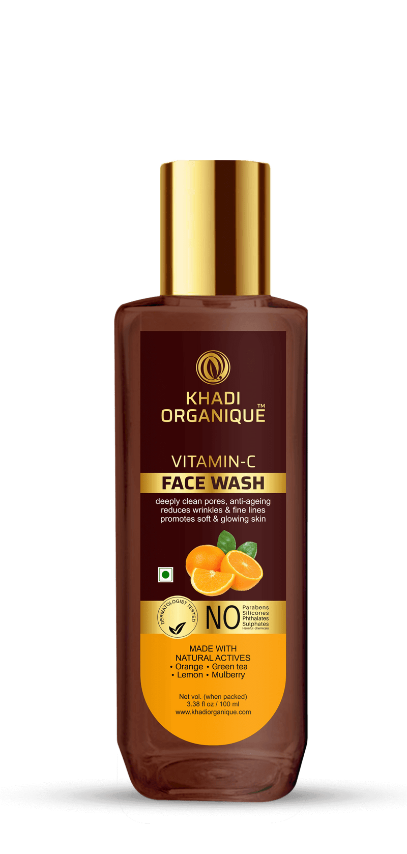 Khadi Organique-Vitamin C Face Wash-BEAUTY ON WHEELS