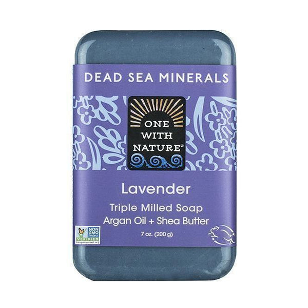Lavender Bar Soap-One With Nature-UAE-BEAUTY ON WHEELS