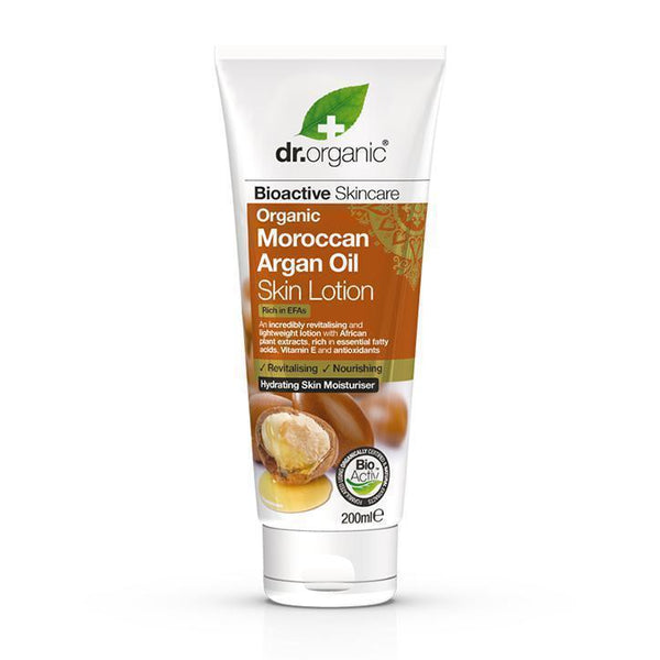 Moroccan Argan Oil Skin Lotion 200 Ml-Dr Organic-UAE-BEAUTY ON WHEELS