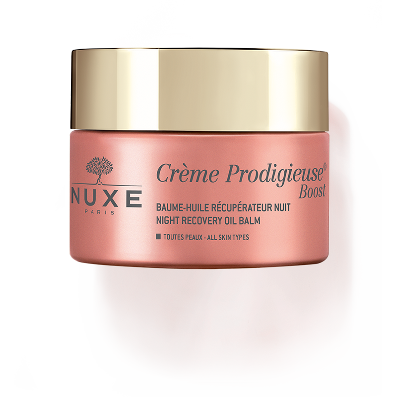 Nuxe-Creme Prodigieuse Boost Night recovery oil balm-BEAUTY ON WHEELS