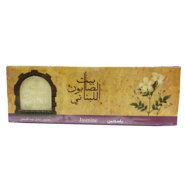 Bayt Al Saboun-Olive Oil Baladi Soap Jasmine 80G X3 Online UAE | BEAUTY ON WHEELS