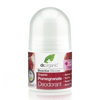 Pomegranate Deodorant 50ml-Dr Organic-UAE-BEAUTY ON WHEELS