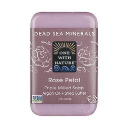 Rose Petal Bar Soap-One With Nature-UAE-BEAUTY ON WHEELS