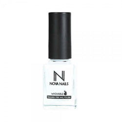 Water Based Nail Polish Snow White # 10-Nova Nails-UAE-BEAUTY ON WHEELS